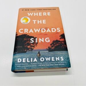 Where the Crawdads Sing Novel By Delia Owens Pre owned Book 2018 Murder Mystery
